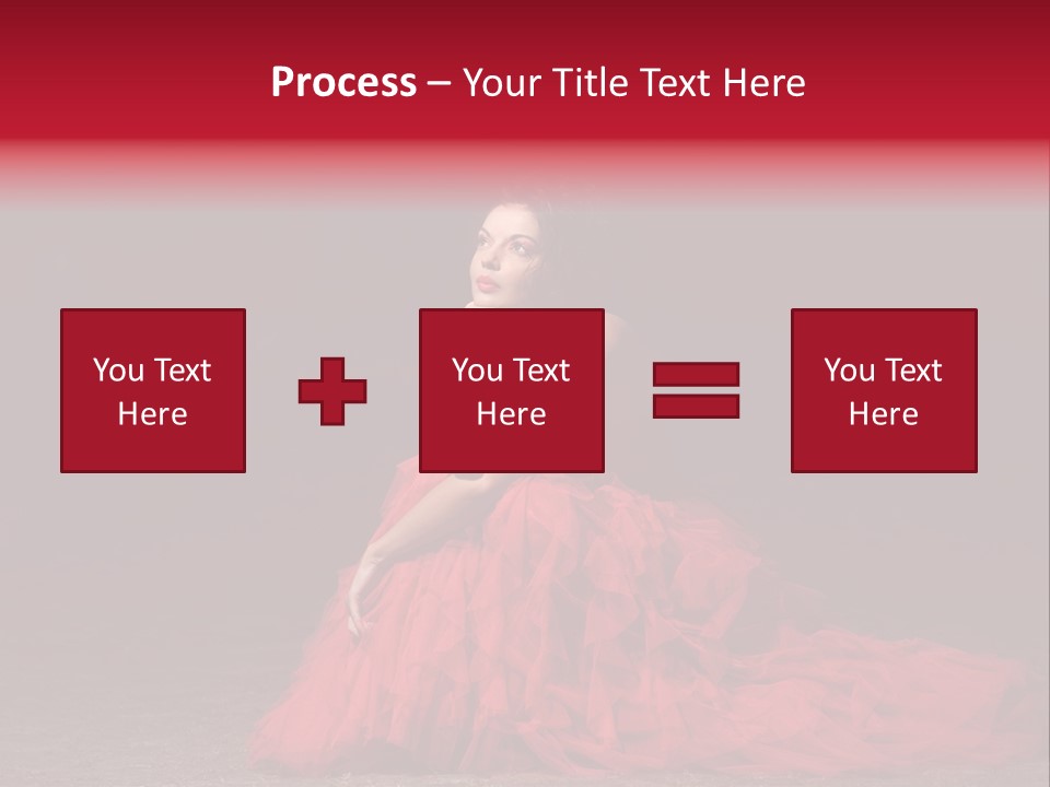 Dramatic Pink Passion PowerPoint Template