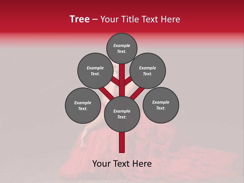 Dramatic Pink Passion PowerPoint Template