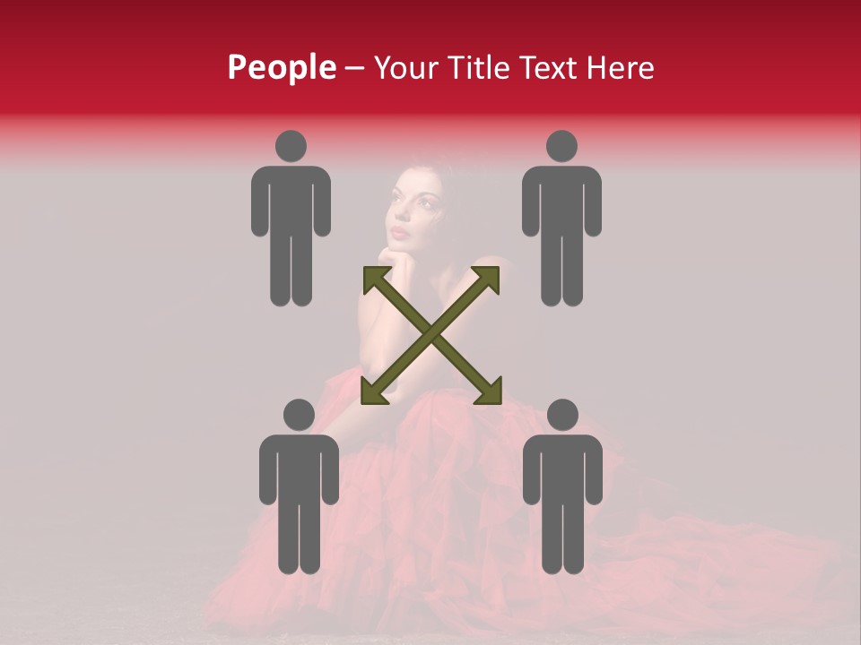 Dramatic Pink Passion PowerPoint Template