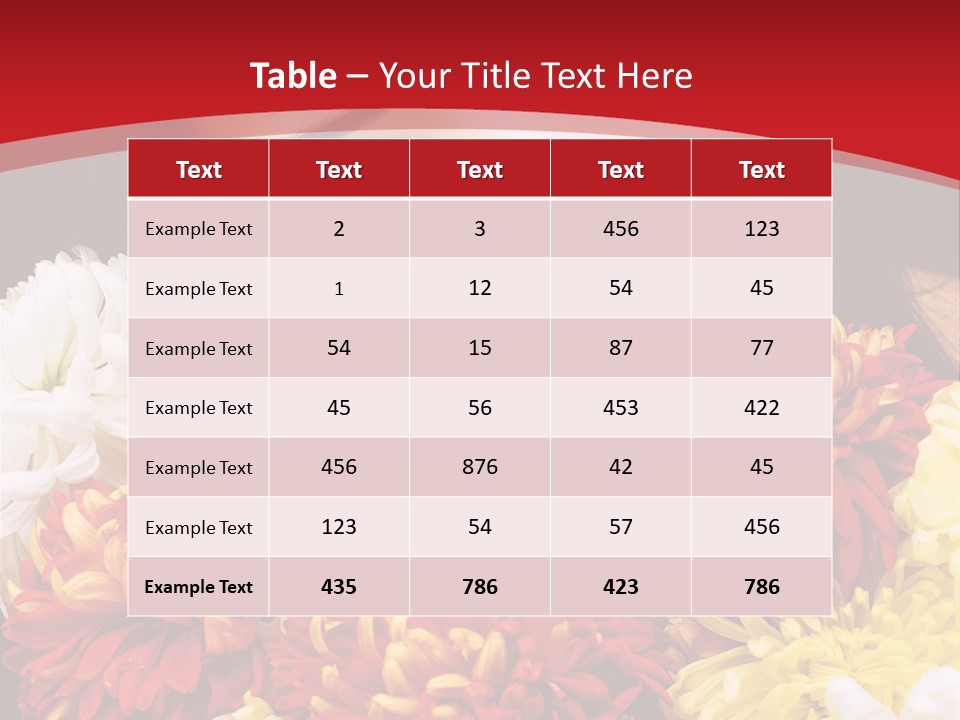 Teenage Hair Person PowerPoint Template