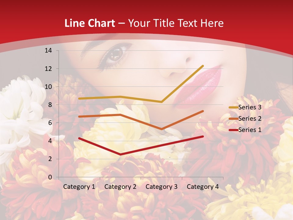 Teenage Hair Person PowerPoint Template