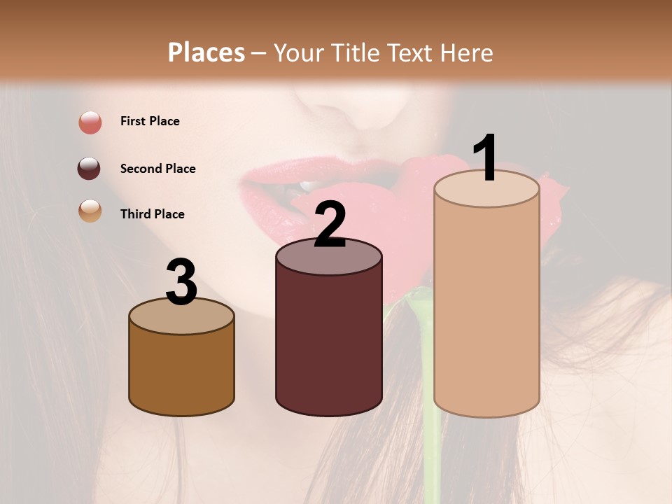 Young  Rose PowerPoint Template