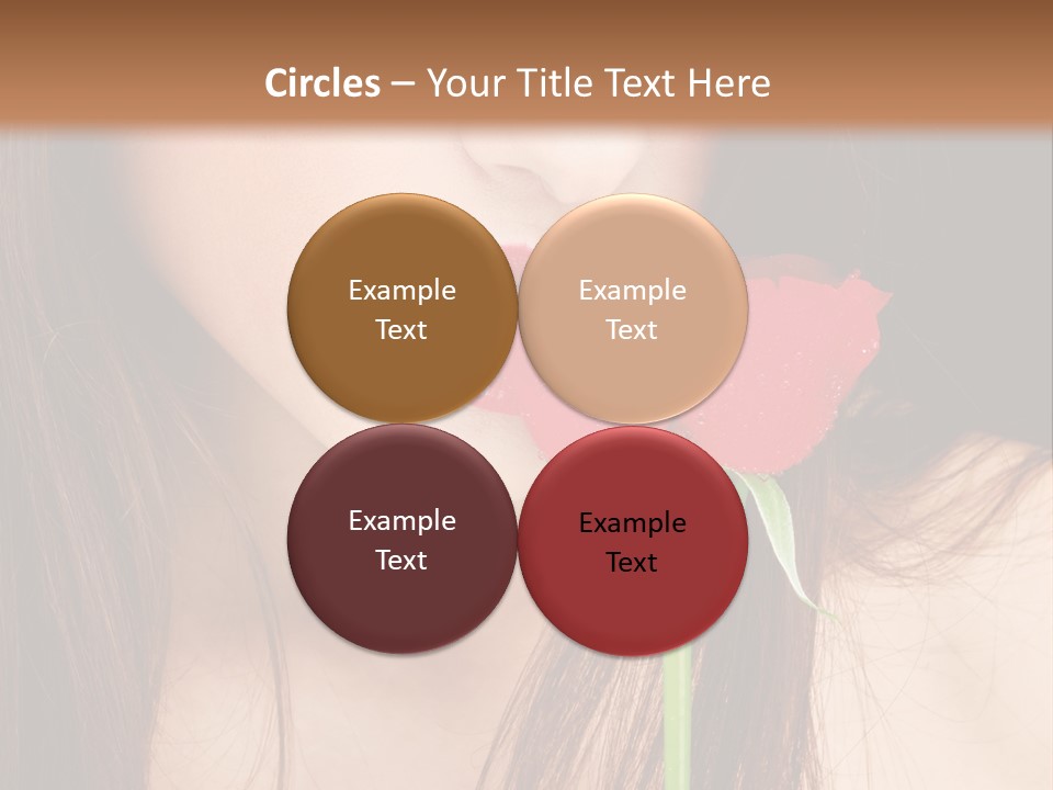 Young  Rose PowerPoint Template