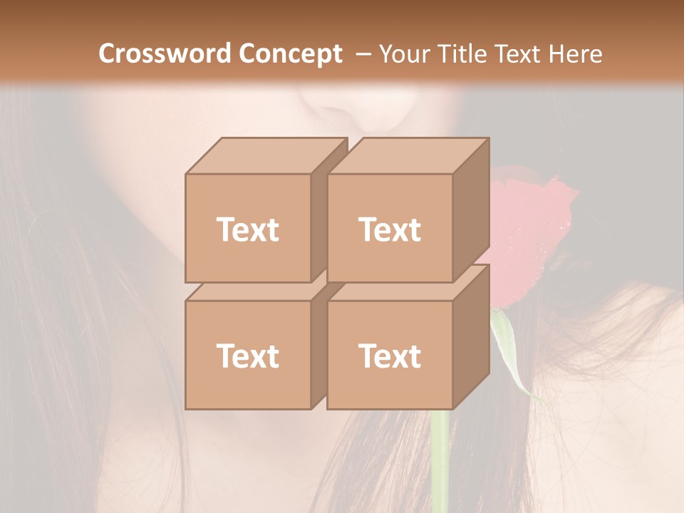 Young  Rose PowerPoint Template