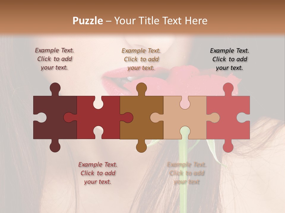 Young  Rose PowerPoint Template