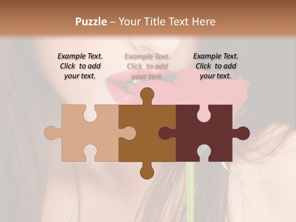 Young  Rose PowerPoint Template