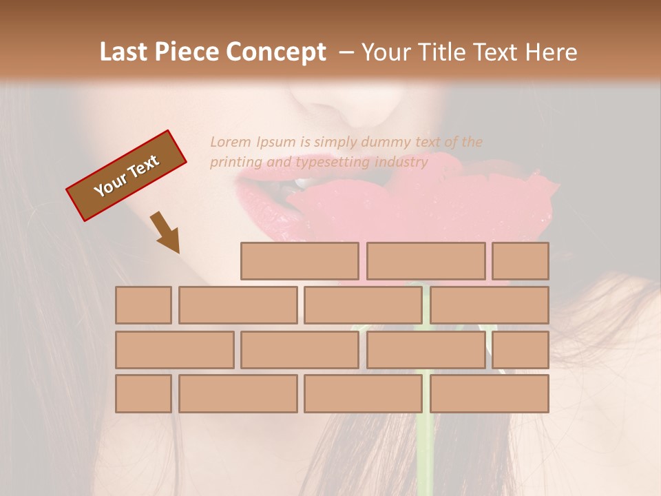 Young  Rose PowerPoint Template