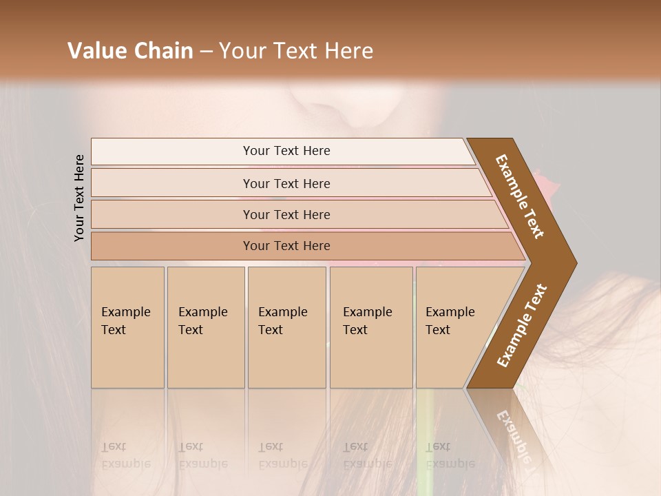 Young  Rose PowerPoint Template