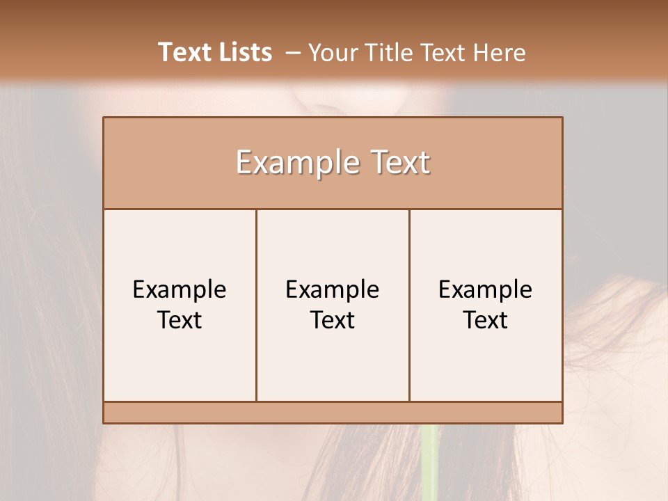 Young  Rose PowerPoint Template