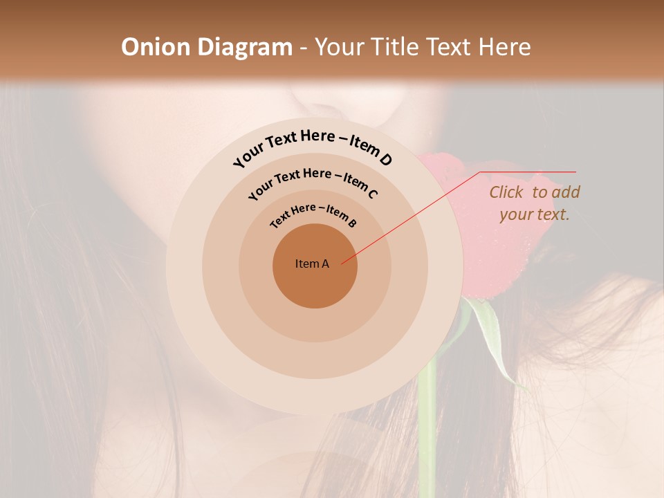 Young  Rose PowerPoint Template