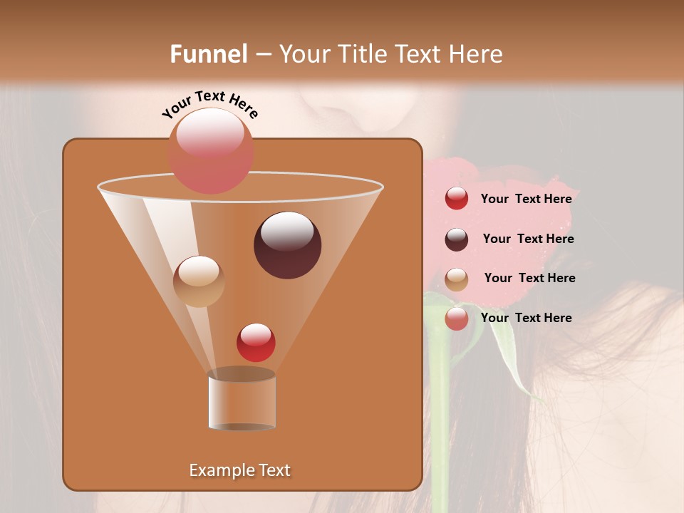 Young  Rose PowerPoint Template