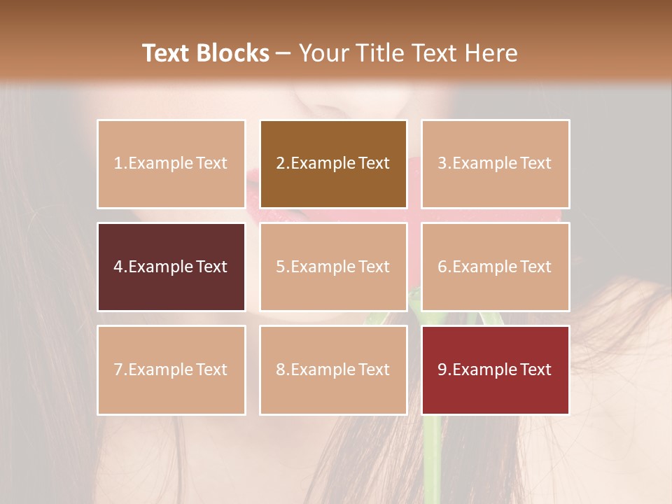 Young  Rose PowerPoint Template