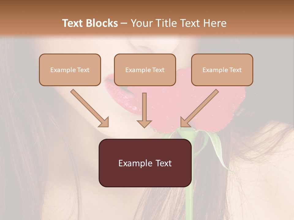 Young  Rose PowerPoint Template
