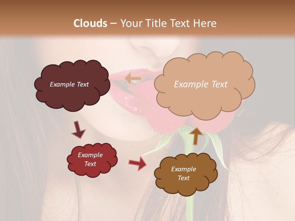 Young  Rose PowerPoint Template