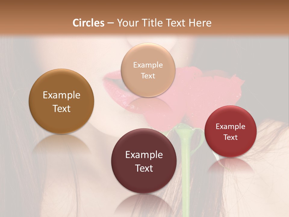 Young  Rose PowerPoint Template