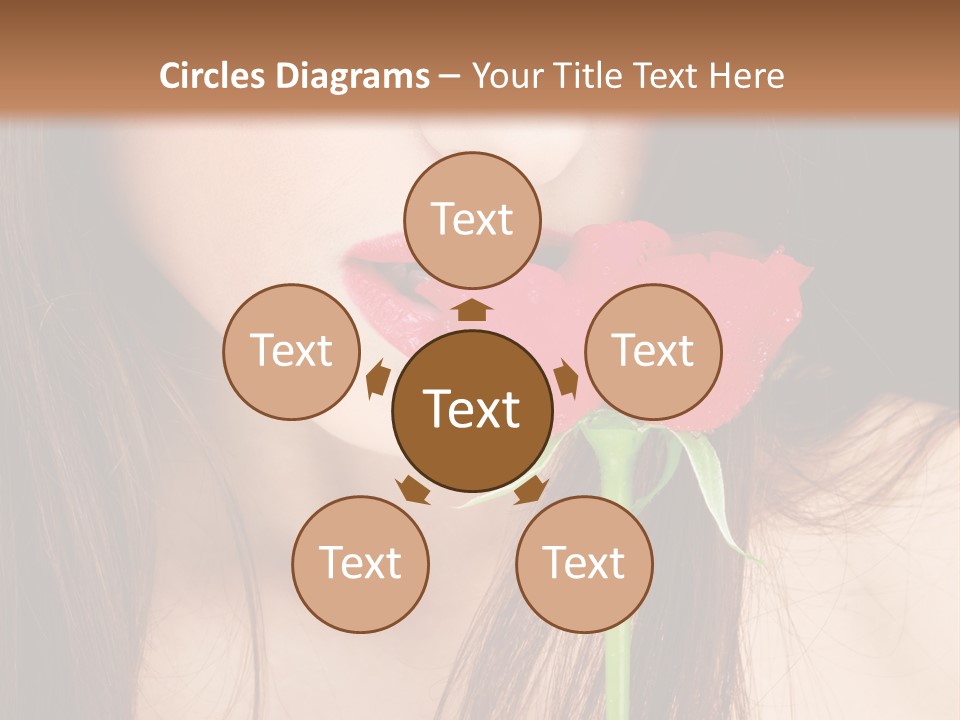 Young  Rose PowerPoint Template