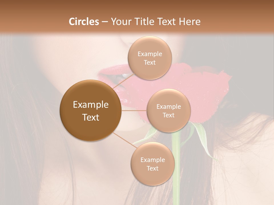 Young  Rose PowerPoint Template