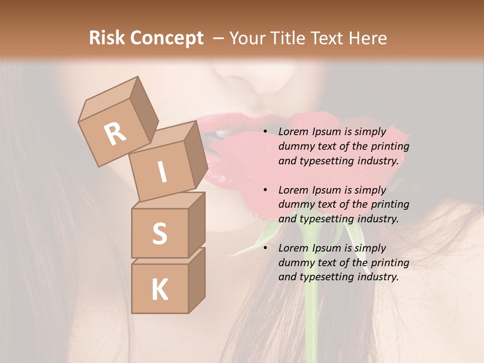 Young  Rose PowerPoint Template