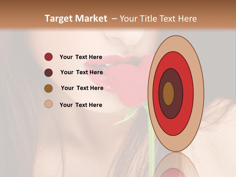 Young  Rose PowerPoint Template