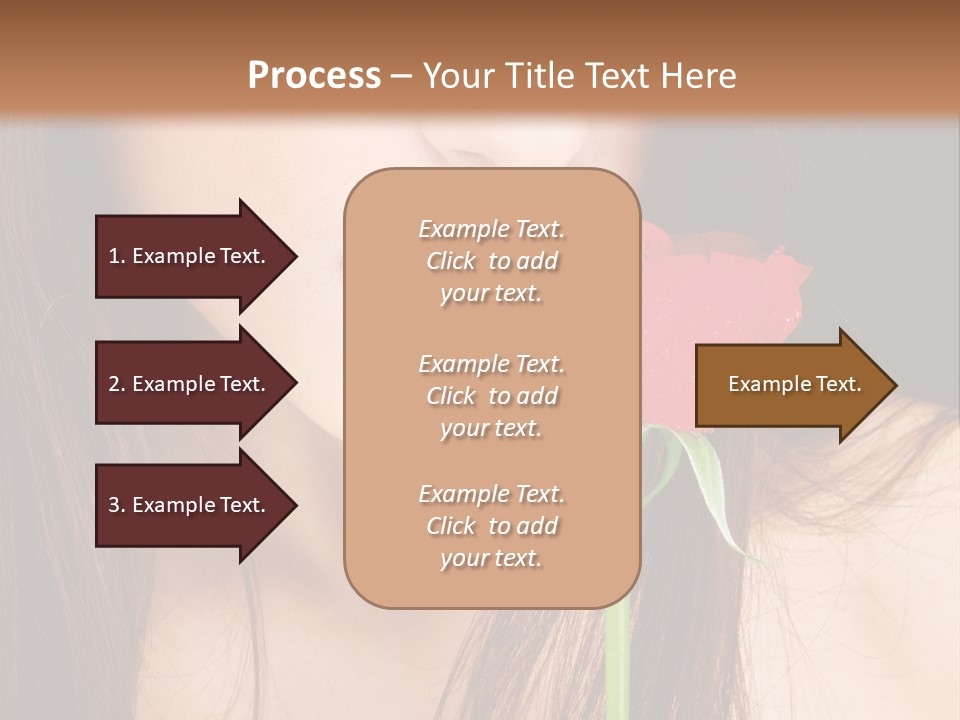 Young  Rose PowerPoint Template