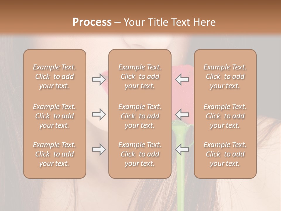 Young  Rose PowerPoint Template