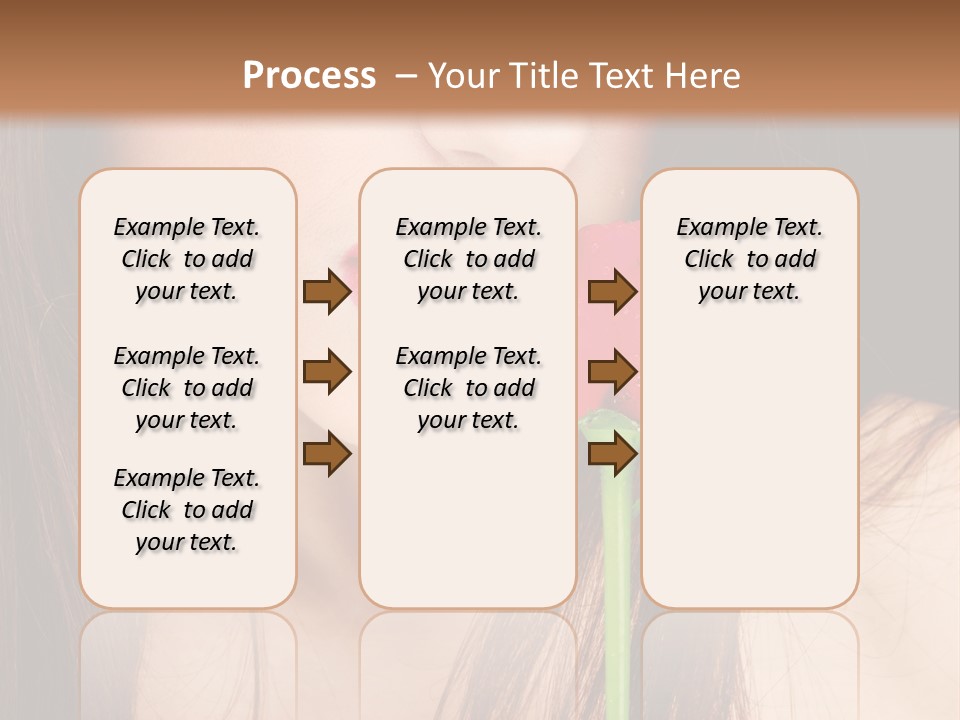 Young  Rose PowerPoint Template