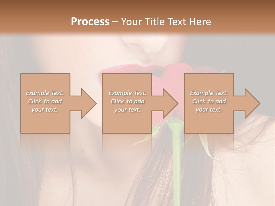 Young  Rose PowerPoint Template