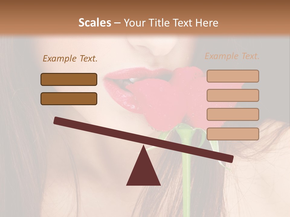 Young  Rose PowerPoint Template