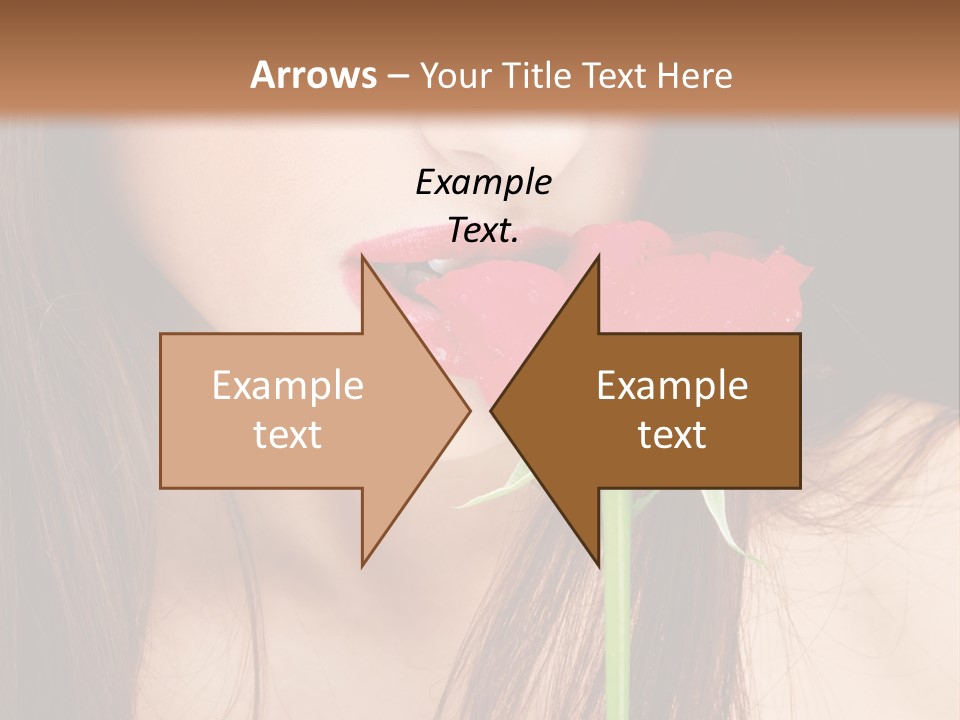 Young  Rose PowerPoint Template