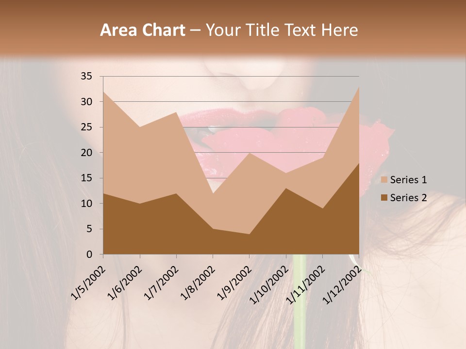 Young  Rose PowerPoint Template