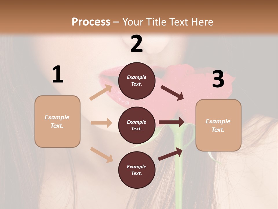Young  Rose PowerPoint Template
