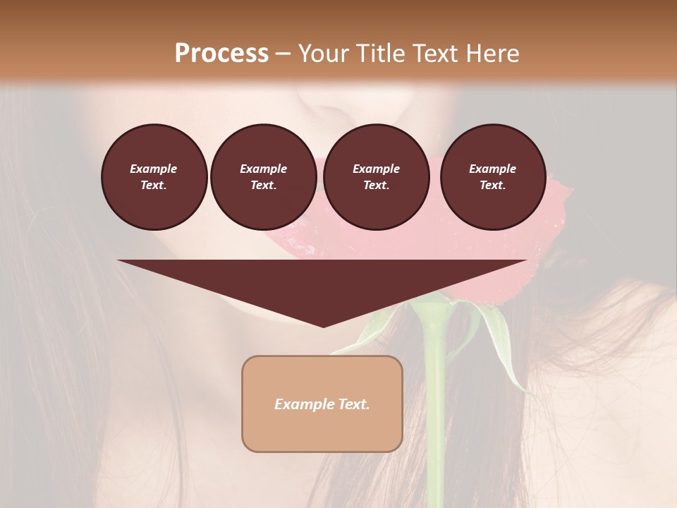 Young  Rose PowerPoint Template