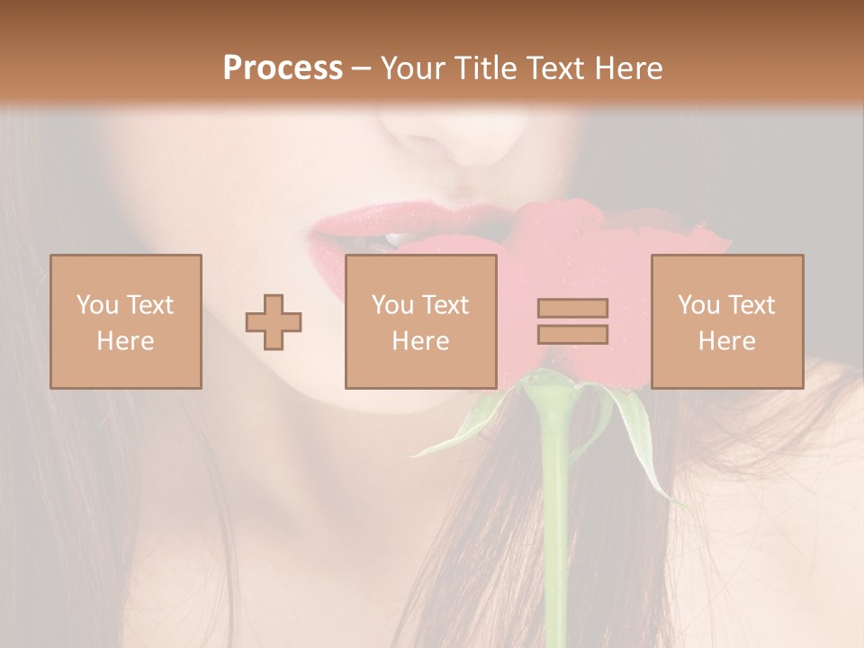 Young  Rose PowerPoint Template