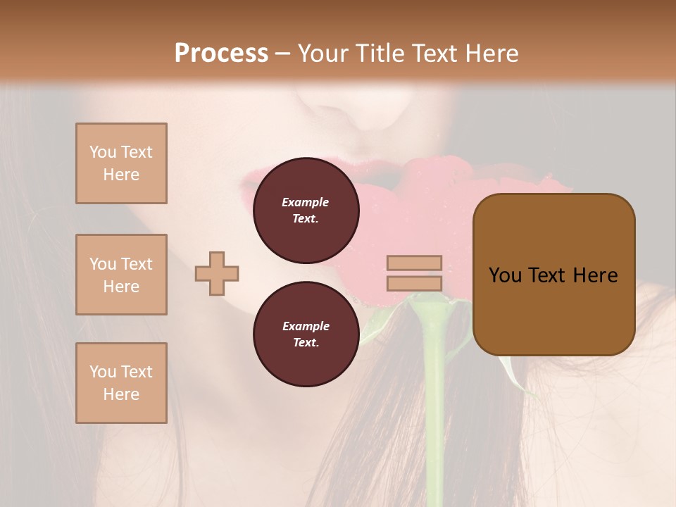 Young  Rose PowerPoint Template