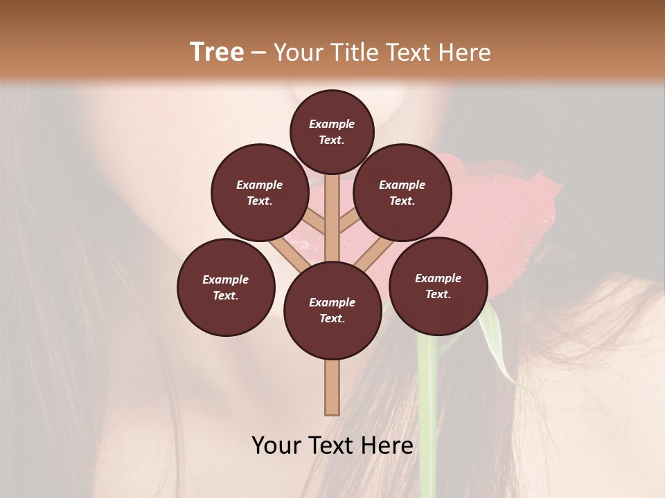 Young  Rose PowerPoint Template