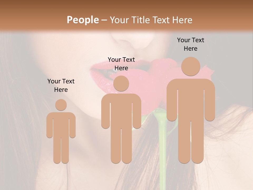 Young  Rose PowerPoint Template