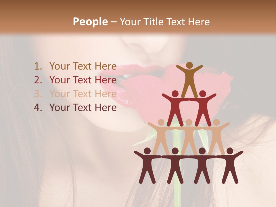 Young  Rose PowerPoint Template