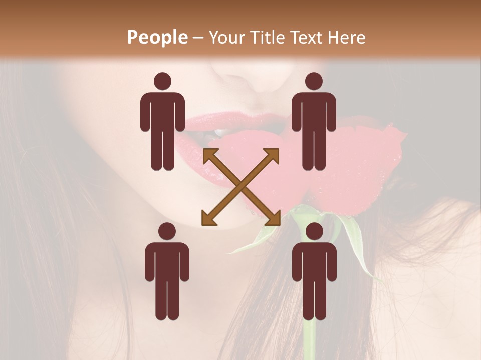 Young  Rose PowerPoint Template