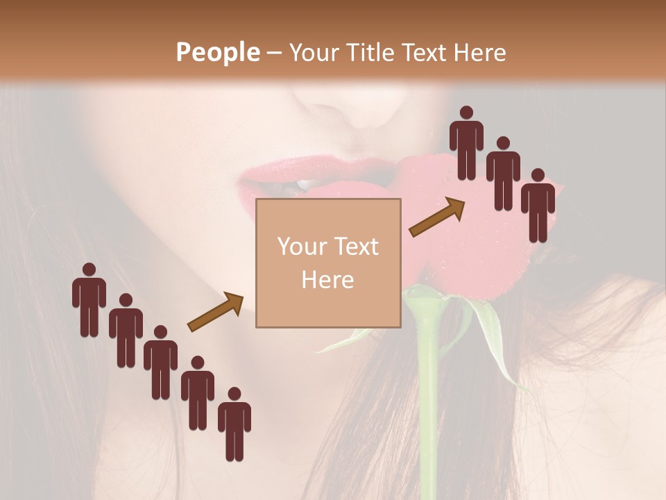 Young  Rose PowerPoint Template