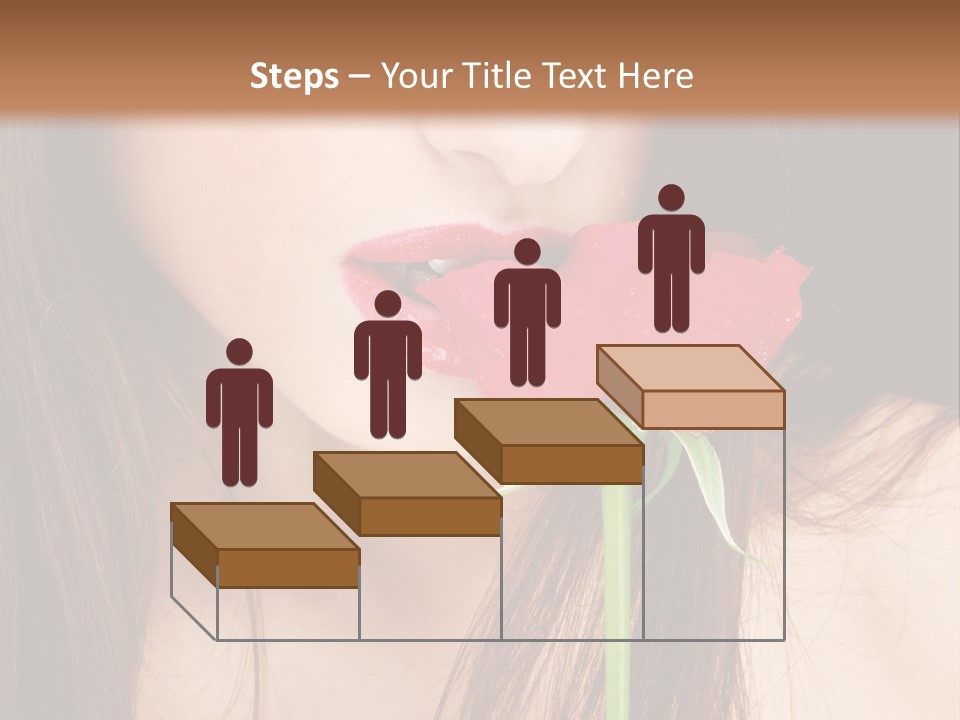 Young  Rose PowerPoint Template