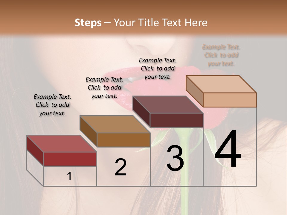 Young  Rose PowerPoint Template