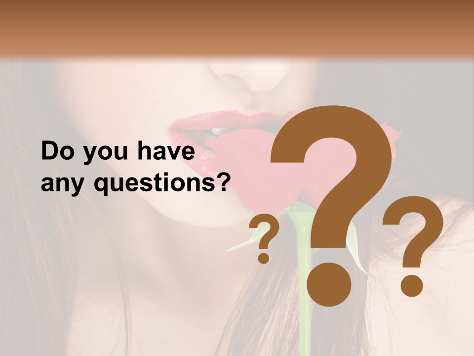 Young  Rose PowerPoint Template