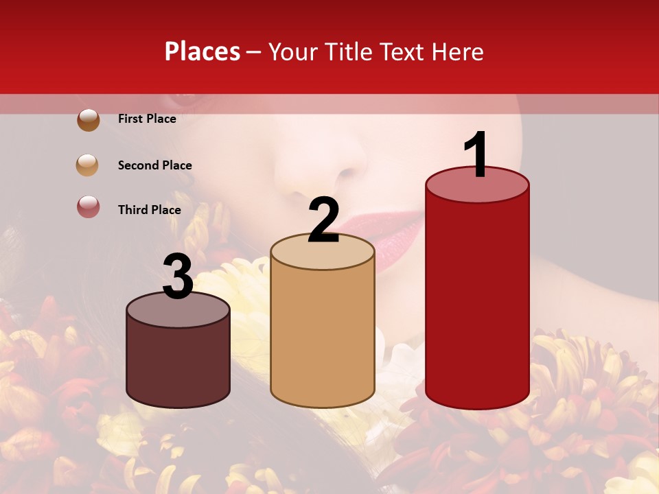 Beautiful Shiny Cosmetics PowerPoint Template