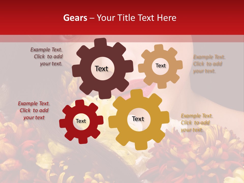 Beautiful Shiny Cosmetics PowerPoint Template