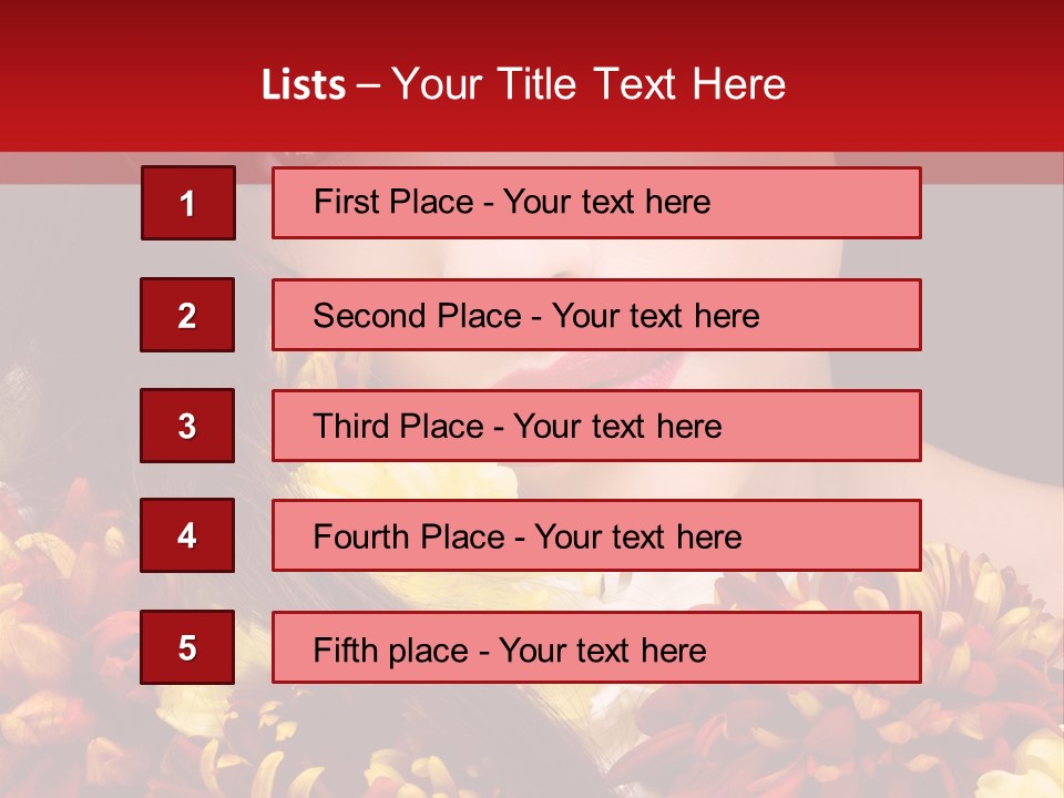 Beautiful Shiny Cosmetics PowerPoint Template