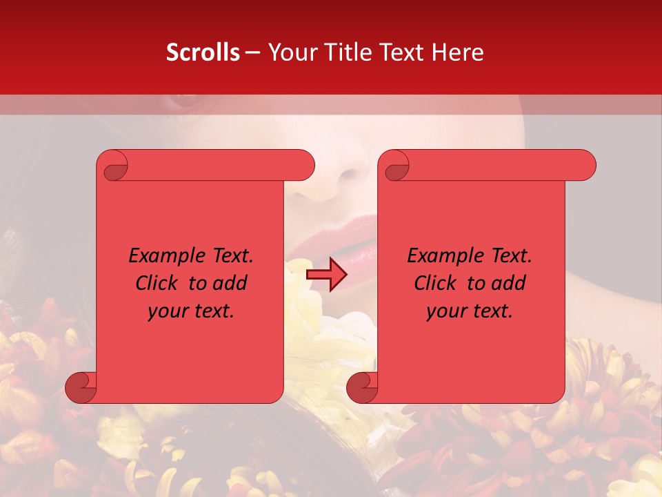 Beautiful Shiny Cosmetics PowerPoint Template