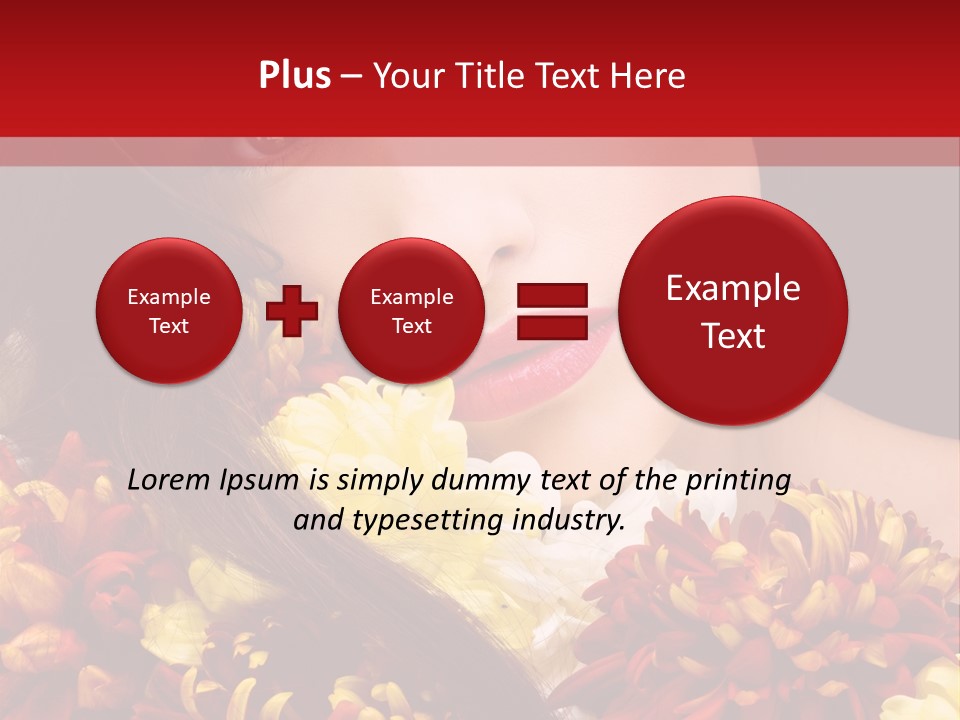 Beautiful Shiny Cosmetics PowerPoint Template