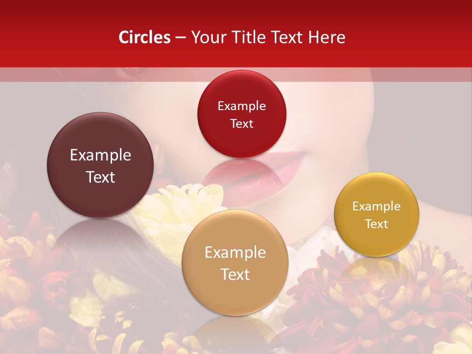 Beautiful Shiny Cosmetics PowerPoint Template