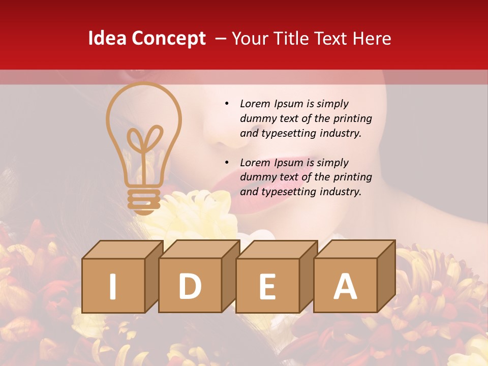 Beautiful Shiny Cosmetics PowerPoint Template