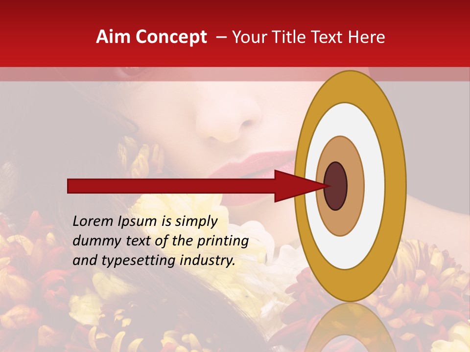 Beautiful Shiny Cosmetics PowerPoint Template